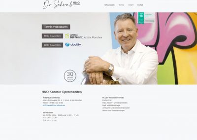 HNO Arzt in München mit Top-Bewertungen, modernem Design und professionellem Service. Buchen Sie Ihren Termin online bei Dr. Schwab, Experten für Hals-Nasen-Ohrenheilkunde in München.