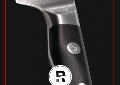 Hochwertiges Rockwell Manials Damasko Serie Kochmesser mit ergonomischem Griff und langlebiger Klinge für präzises Schneiden. Perfekt für Profi- und Hobbyköche, robuste und stilvolle Küchenwerkzeuge.
