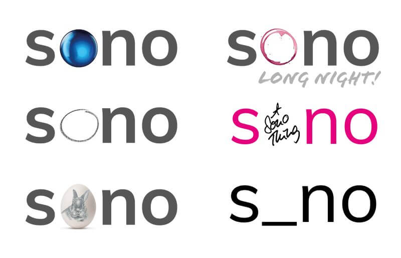 Flexibles Logodesign ist ein freies Element moderner Markenführung